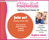 Highlands Ranch Monday Feb 5th 2024 In Person Connect 9.30-11.30 am MST